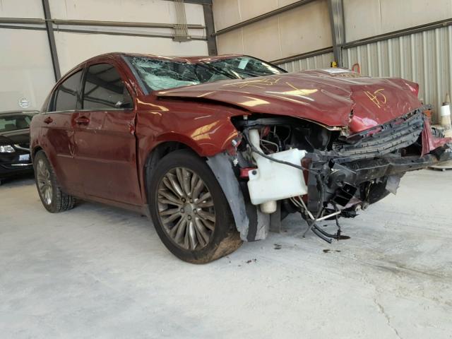 1C3BC1FG0BN550562 - 2011 CHRYSLER 200 TOURIN MAROON photo 1