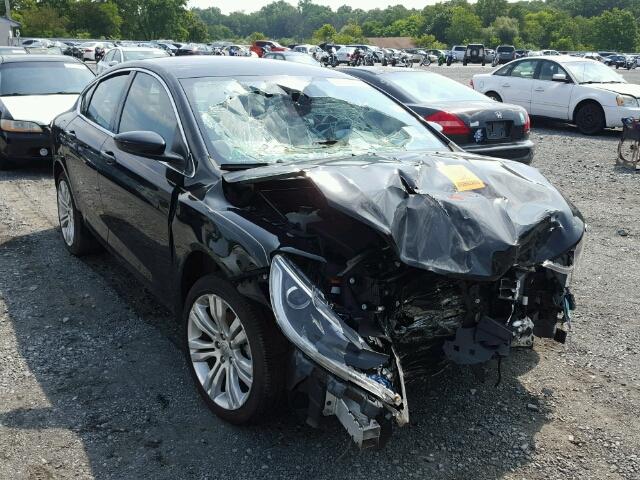 1C3CCCAB3FN629905 - 2015 CHRYSLER 200 LIMITE BLACK photo 1