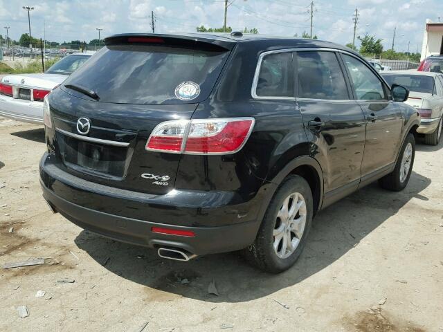 JM3TB3CA8C0354468 - 2012 MAZDA CX-9 BLACK photo 4