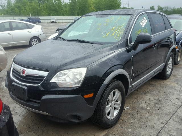 3GSCL33P68S515222 - 2008 SATURN VUE XE BLACK photo 2