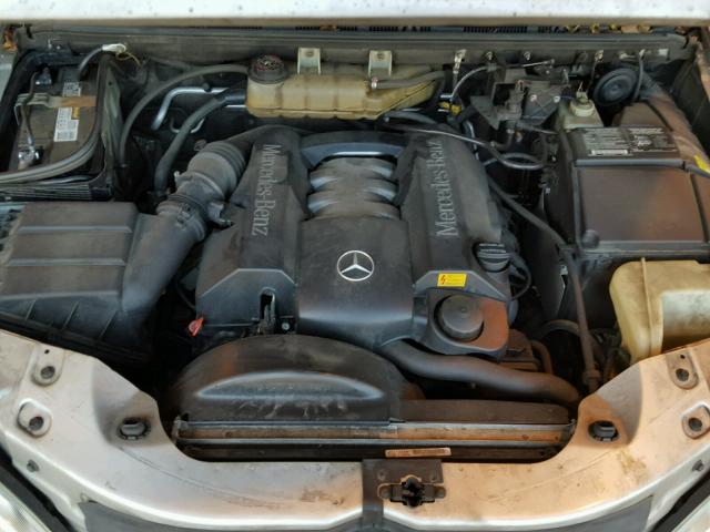 4JGAB54E71A287734 - 2001 MERCEDES-BENZ ML 320 SILVER photo 7