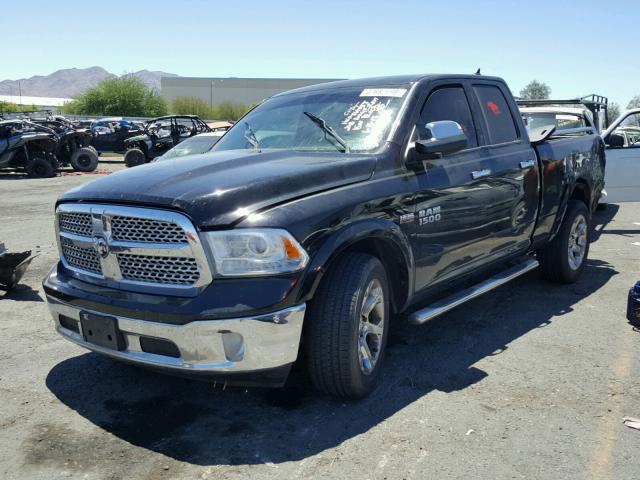 1C6RR6JT6DS566058 - 2013 RAM 1500 LARAM BLACK photo 2