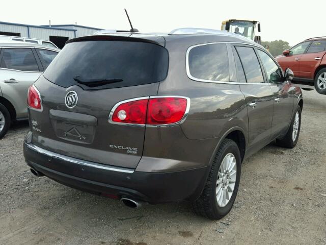 5GAER23708J304033 - 2008 BUICK ENCLAVE CX BROWN photo 4