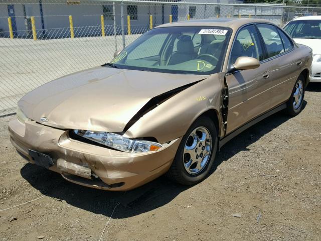 1G3WS52H2XF379921 - 1999 OLDSMOBILE INTRIGUE G GOLD photo 2