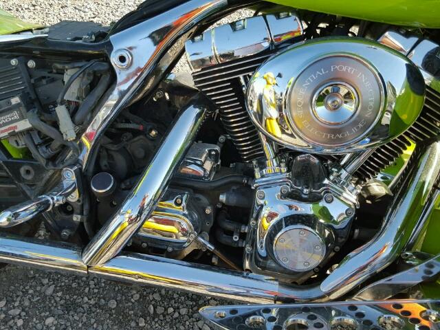 1HD1FFW124Y625317 - 2004 HARLEY-DAVIDSON FLHTCI GREEN photo 7