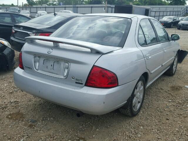 3N1CB51A25L502372 - 2005 NISSAN SENTRA 1.8 SILVER photo 4