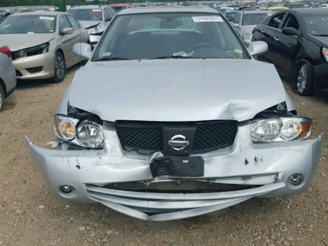 3N1CB51A25L502372 - 2005 NISSAN SENTRA 1.8 SILVER photo 9