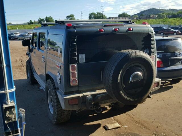 5GRGN23U97H109612 - 2007 HUMMER H2 BLACK photo 3