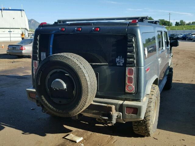 5GRGN23U97H109612 - 2007 HUMMER H2 BLACK photo 4