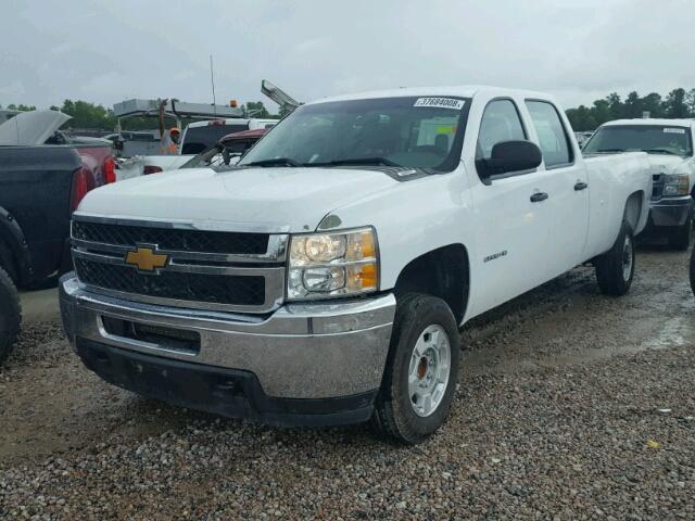 1GC1CVCG8CF155995 - 2012 CHEVROLET SILVERADO WHITE photo 2