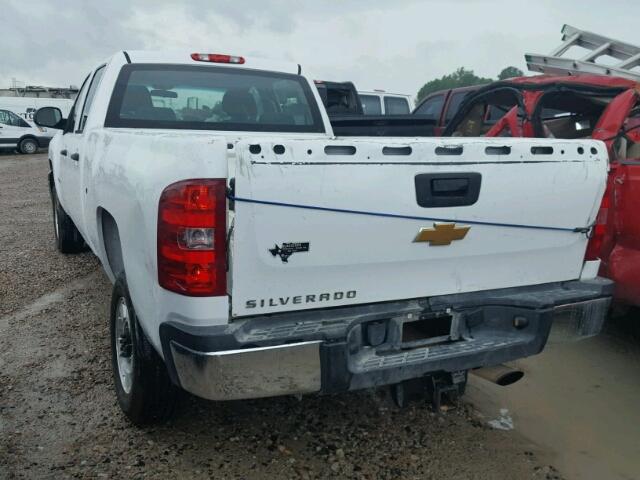 1GC1CVCG8CF155995 - 2012 CHEVROLET SILVERADO WHITE photo 3