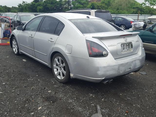 1N4BA41E47C810172 - 2007 NISSAN MAXIMA SE SILVER photo 3