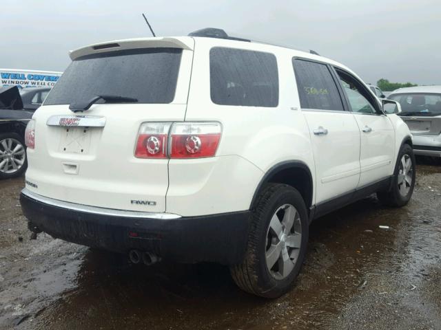 1GKLVMED5AJ182621 - 2010 GMC ACADIA SLT თეთრი ფოტო 4