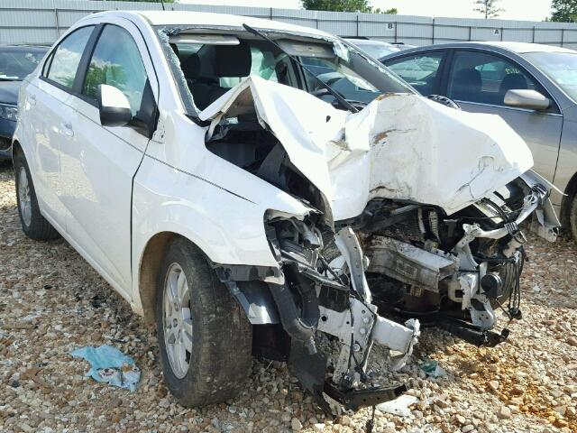 1G1JA5SH1C4177874 - 2012 CHEVROLET SONIC LS WHITE photo 1