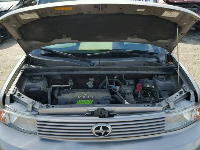 JTLKT324650216366 - 2005 TOYOTA SCION XB ნაცრისფერი ფოტო 7