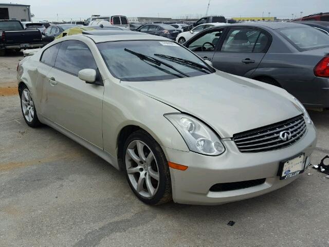 JNKCV54E96M709933 - 2006 INFINITI G35 TAN photo 1