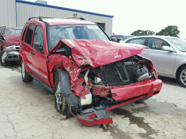 1J4GL58K65W564467 - 2005 JEEP LIBERTY LI RED photo 1