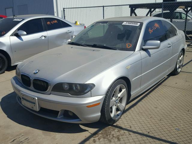 WBABV13486JT24828 - 2006 BMW 325 CI SUL SILVER photo 2