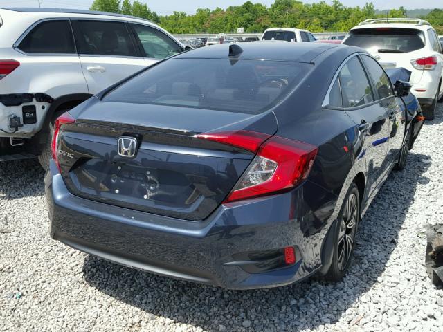 19XFC1F79GE003590 - 2016 HONDA CIVIC EXL BLUE photo 4