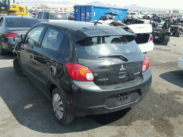 ML32A3HJ6FH044988 - 2015 MITSUBISHI MIRAGE DE BLACK photo 3