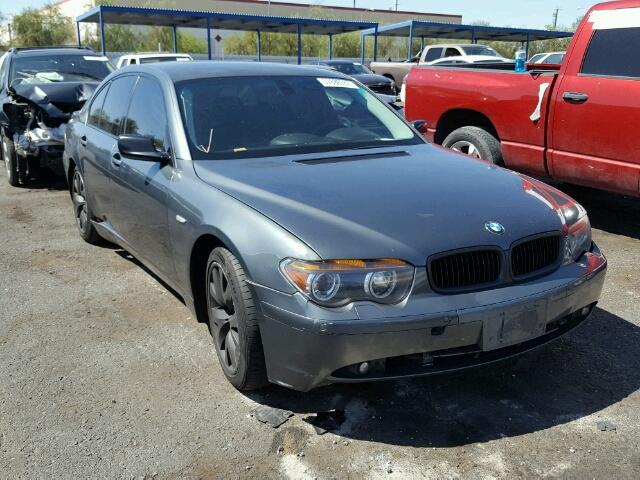 WBAGL63464DP68830 - 2004 BMW 745 I GRAY photo 1