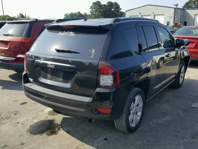 1C4NJCBA2GD666225 - 2016 JEEP COMPASS SP BLACK photo 4