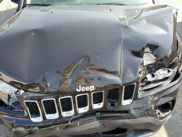 1C4NJCBA2GD666225 - 2016 JEEP COMPASS SP BLACK photo 7