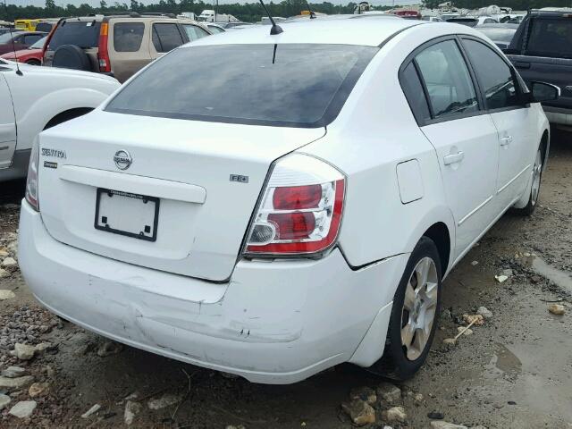 3N1AB61E59L635178 - 2009 NISSAN SENTRA 2.0 WHITE photo 4