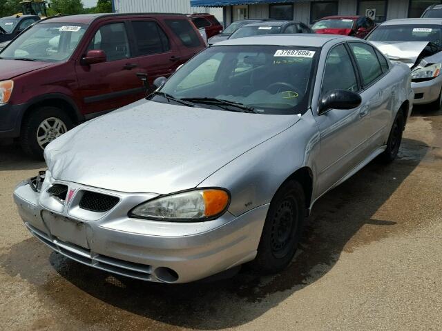 1G2NF52E64C253259 - 2004 PONTIAC GRAND AM S 银色 照片 2