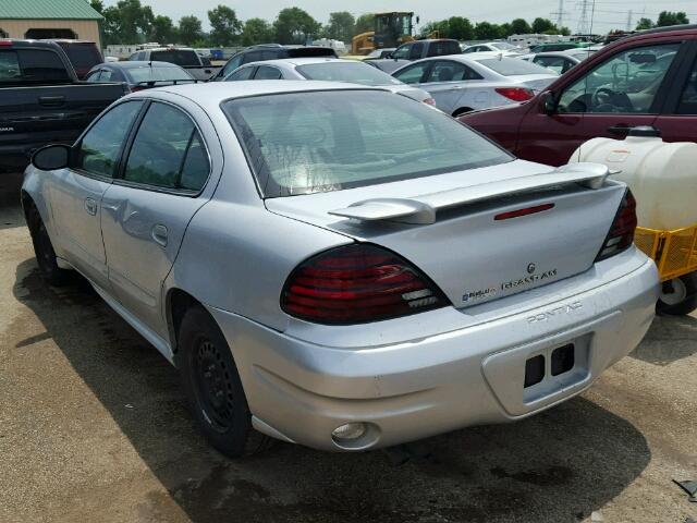 1G2NF52E64C253259 - 2004 PONTIAC GRAND AM S 银色 照片 3