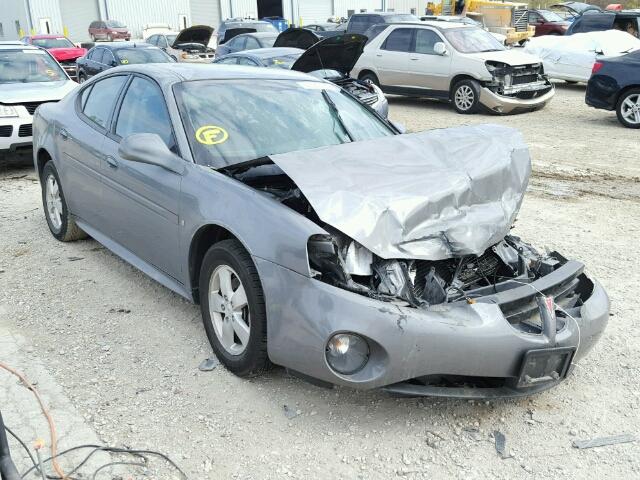 2G2WP552381122966 - 2008 PONTIAC GRAND PRIX GRAY photo 1