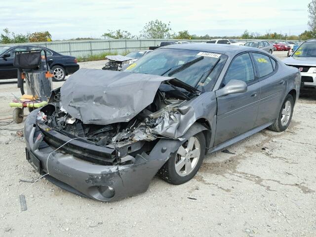 2G2WP552381122966 - 2008 PONTIAC GRAND PRIX GRAY photo 2