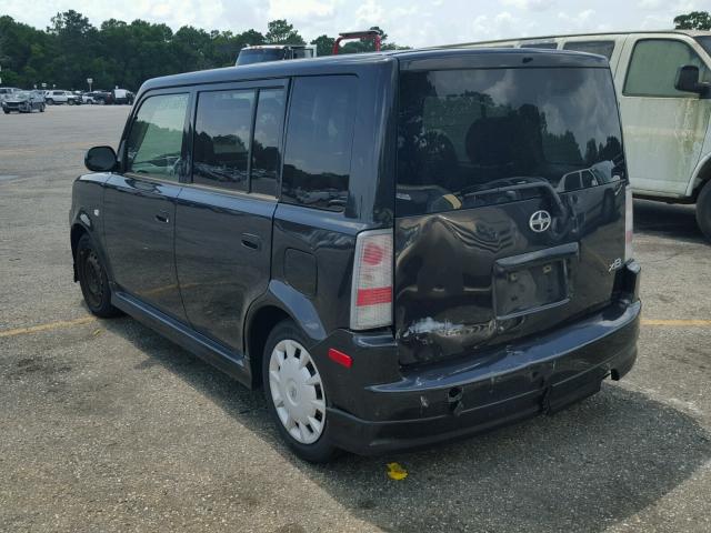 JTLKT324464067255 - 2006 SCION XB BLACK photo 3