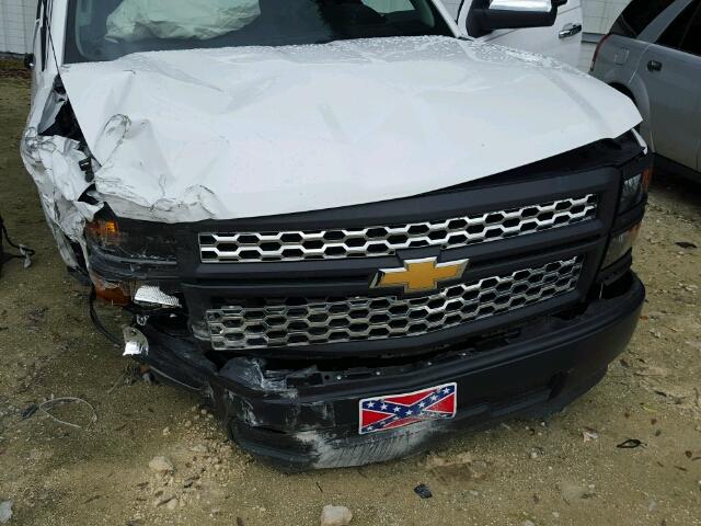 1GCNCPEH0FZ177799 - 2015 CHEVROLET SILVERADO WHITE photo 7