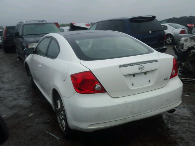 JTKDE177X50053493 - 2005 TOYOTA SCION TC 白色 照片 3