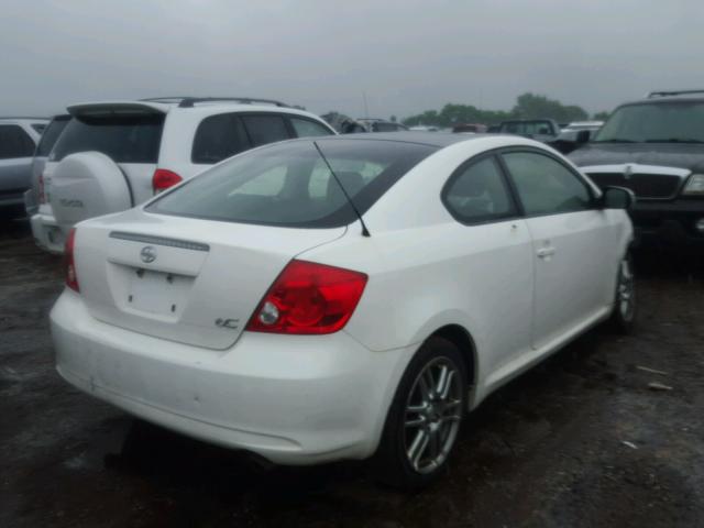 JTKDE177X50053493 - 2005 TOYOTA SCION TC 白色 照片 4