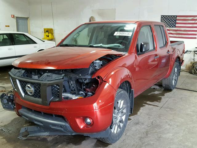 1N6AD0EV6CC414641 - 2012 NISSAN FRONTIER S RED photo 2