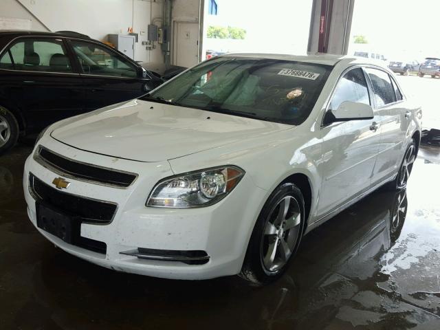 1G1ZC5EU3CF316865 - 2012 CHEVROLET MALIBU 1LT WHITE photo 2