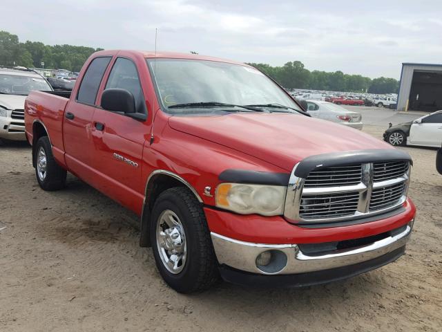 3D7KA28603G711357 - 2003 DODGE RAM 2500 S RED photo 1