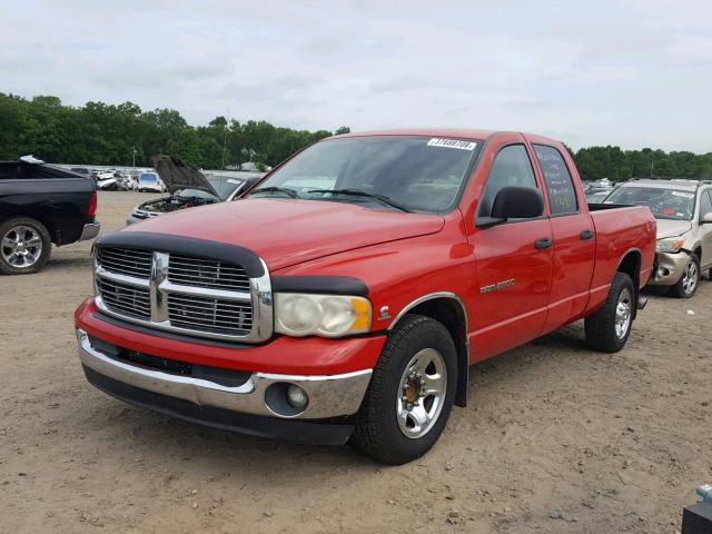 3D7KA28603G711357 - 2003 DODGE RAM 2500 S RED photo 2