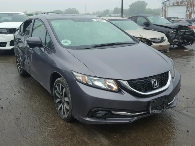 19XFB2F96FE028715 - 2015 HONDA CIVIC EXL 灰色 照片 1