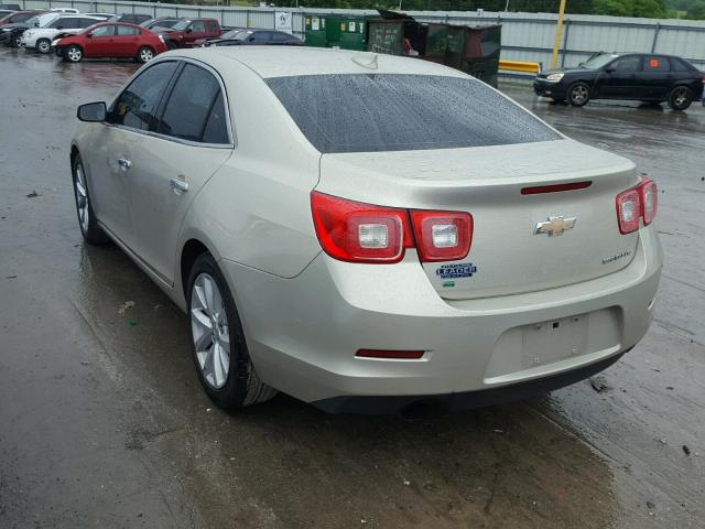 1G11F5SL7FF227367 - 2015 CHEVROLET MALIBU LTZ ოქროსფერი ფოტო 3