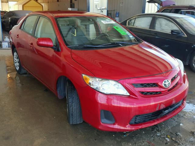 5YFBU4EE2CP042303 - 2012 TOYOTA COROLLA BA RED photo 1