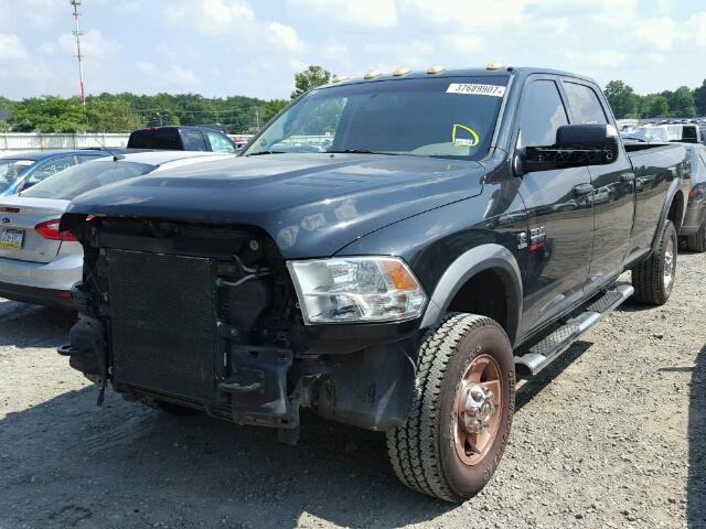 3D7UT2CL6BG530617 - 2011 DODGE RAM 2500 BLACK photo 2