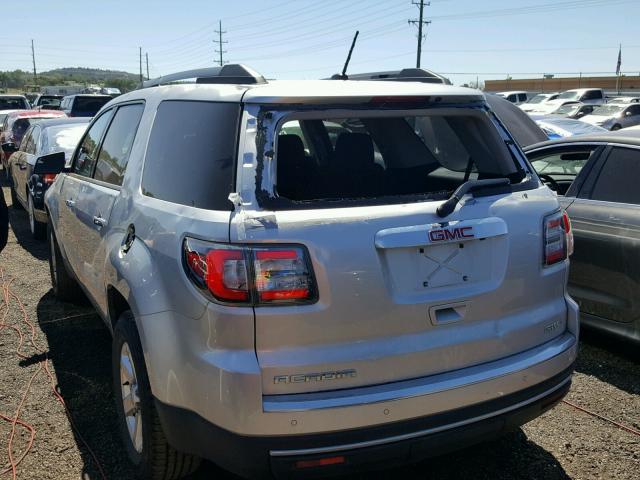 1GKKVPKD3EJ364647 - 2014 GMC ACADIA SLE SILVER photo 3