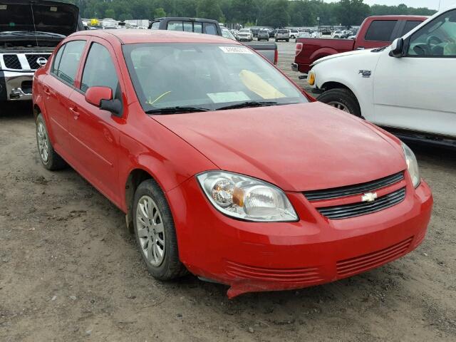 1G1AD5F55A7159655 - 2010 CHEVROLET COBALT 1LT RED photo 1