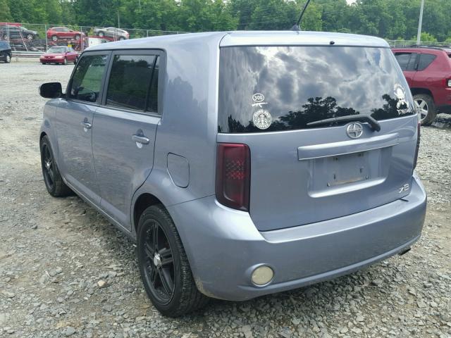 JTLKE50E591068115 - 2009 TOYOTA SCION XB Azul foto 3