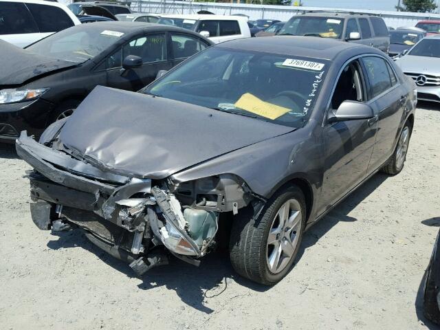 1G1ZC5E08AF308092 - 2010 CHEVROLET MALIBU 1LT 石墨色 照片 2