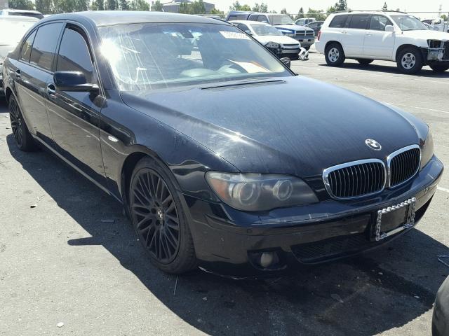 WBAHN83587DT67478 - 2007 BMW 750 BLACK photo 1