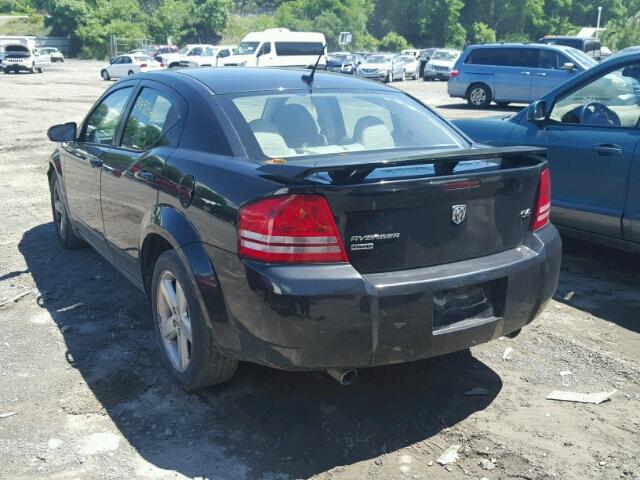 1B3LD76MX8N626739 - 2008 DODGE AVENGER R/ BLACK photo 3